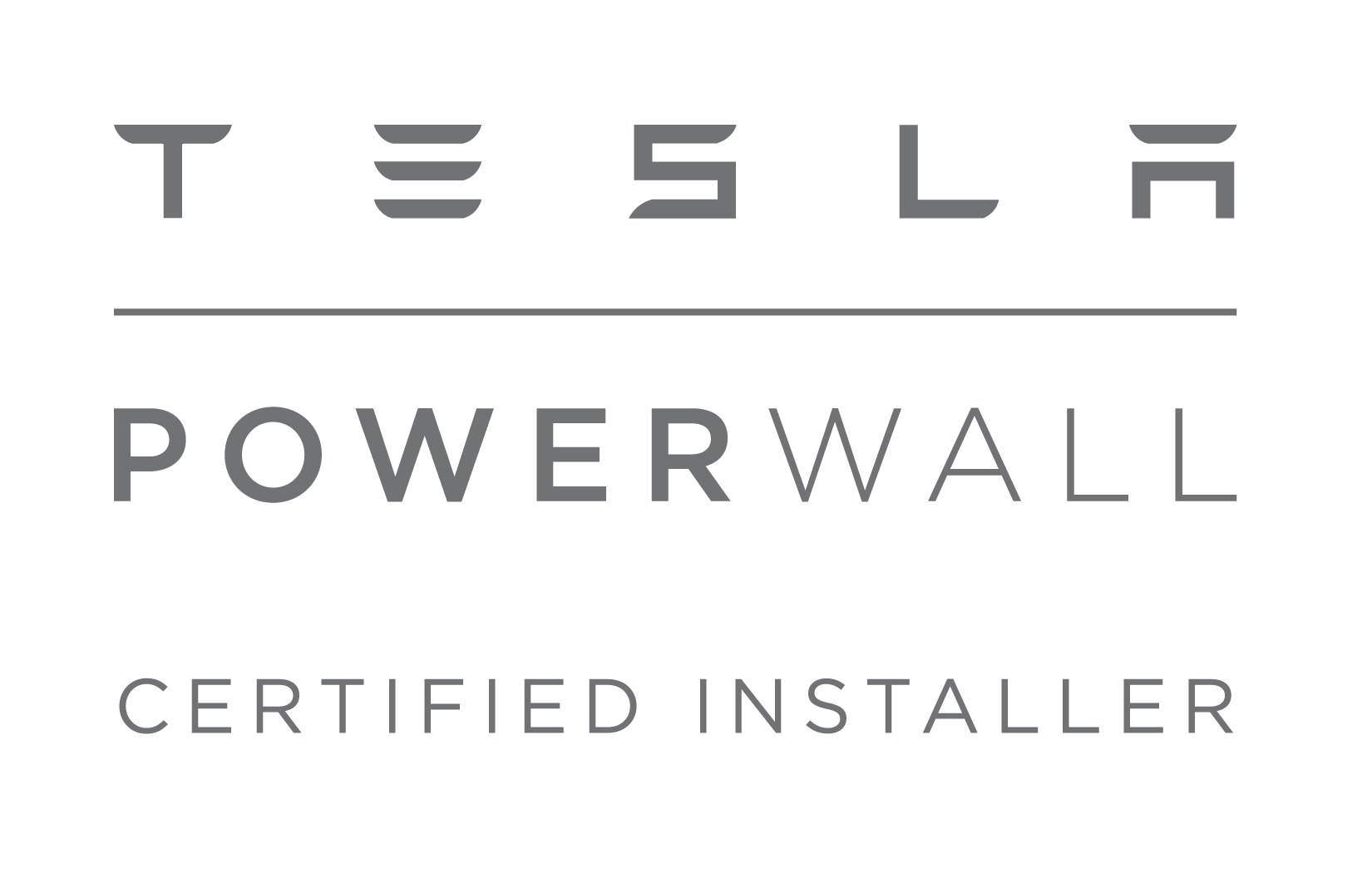 Tesla Powerwall Certified Installer Logo